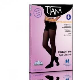 КОЛГОТКИ АНТИВАРИКОЗНЫЕ тип 815,140 Den,18-21 мм рт ст, размер 5, беж.