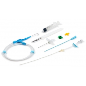 КОМПЛЕКТ ДЛЯ КАТЕТЕРИЗАЦИИ БОЛЬШИХ СОСУДОВ ПО МЕТОДУ СЕЛЬДИНГЕРА ДВУХКАНАЛЬНЫЙ ZKDN D 8F/20