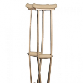 КОСТЫЛЬ ДЕРЕВЯННЫЙ ПОДМЫШЕЧНЫЙ ДЛЯ ВЗРОСЛЫХ №2