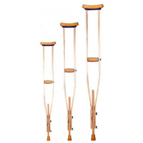 КОСТЫЛЬ ДЕРЕВЯННЫЙ ПОДМЫШЕЧНЫЙ ПОДРОСТКОВЫЙ №2