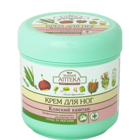 КРЕМ ДЛЯ НОГ «ЗЕЛЕНАЯ АПТЕКА» банка 300 мл, проф. варикозного расширения вен