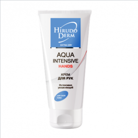 КРЕМ ДЛЯ РУК ИНТЕНСИВНО УВЛАЖНЯЮЩИЙ AQUA INTENSIVE HANDS серии HIRUDO DERM EXTRA DRY 60 мл