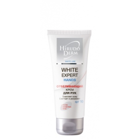 КРЕМ ДЛЯ РУК ОТБЕЛИВАЮЩИЙ WHITE EXPERT HANDS серии HIRUDO DERM WHITE LINE 60 мл