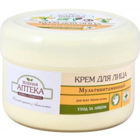 КРЕМ КОСМЕТИЧЕСКИЙ «ЗЕЛЕНАЯ АПТЕКА» 200 мл, мультивитаминный