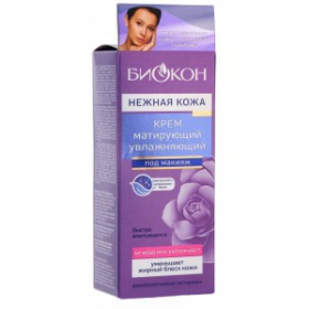 КРЕМ МАТИРУЮЩИЙ УВЛАЖНЯЮЩИЙ ПОД МАКИЯЖ «НЕЖНАЯ КОЖА» 60 мл