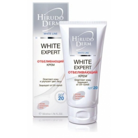 КРЕМ ОТБЕЛИВАЮЩИЙ WHITE EXPERT серии HIRUDO DERM WHITE LINE 50 мл