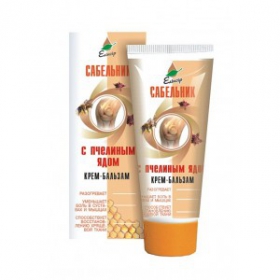КРЕМ-БАЛЬЗАМ «САБЕЛЬНИК» С ПЧЕЛИНЫМ ЯДОМ 75 мл