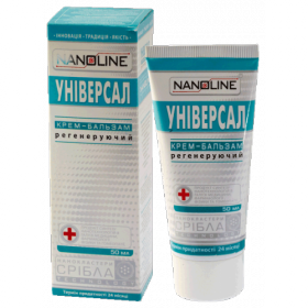КРЕМ-БАЛЬЗАМ «УНИВЕРСАЛ» РАНОЗАЖИВЛЯЮЩИЙ линии «NANOLINE» 50 мл