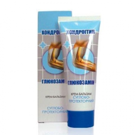 КРЕМ-БАЛЬЗАМ «ХОНДРОИТИН С ГЛЮКОЗАМИНОМ» 75 мл, для защиты суставов