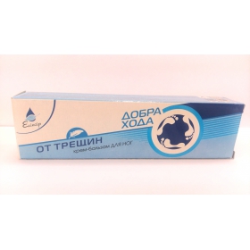 КРЕМ-БАЛЬЗАМ ДЛЯ НОГ «ДОБРА ХОДА» 40 мл, от трещин