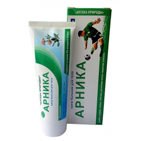 КРЕМ-БАЛЬЗАМ косметичний для тіла «аптека природи» 75мл арніка