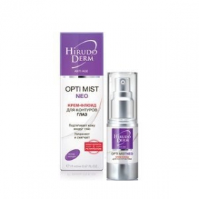 КРЕМ-ФЛЮИД ДЛЯ КОНТУРА ГЛАЗ OPTI MIST NEO серии HIRUDO DERM ANTI AGE 19 мл