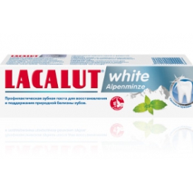 ЛАКАЛУТ ВАЙТ АЛЬПИЙСКАЯ МЯТА зубная паста 75 мл
