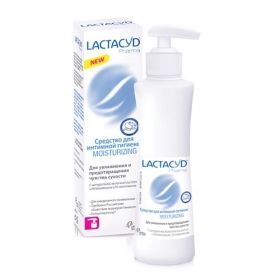 ЛАКТАЦИД ФАРМА УВЛАЖНЯЮЩИЙ СРЕДСТВО ДЛЯ ИНТИМНОЙ ГИГИЕНЫ 250мл, с дозатором