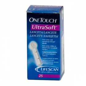 ЛАНЦЕТ ВАН ТАЧ УЛЬТРА СОФТ «ONE TOUCH ULTRA SOFT» №25