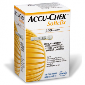 ЛАНЦЕТИ АККУ-ЧЕК «ACCU-CHEK» SOFTCLIX №200
