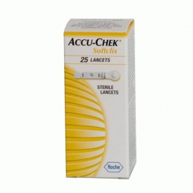 ЛАНЦЕТИ АККУ-ЧЕК «ACCU-CHEK» SOFTCLIX №25