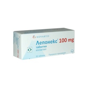 ЛЕПОНЕКС табл. 100 мг блистер №50