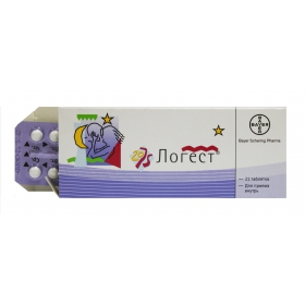 ЛОГЕСТ табл. п/о блистер №21