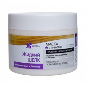 МАСКА «Dr.SANTE ЖИДКИЙ ШЕЛК» Восстановление и питание 300 мл, д/сухих и поврежд. волос