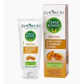 МАСКА ДЛЯ СУХИХ И ЛОМКИХ ВОЛОС серии «СИЛА ВОЛОС» 100 мл