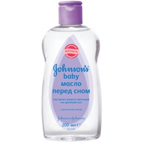 МАСЛО дитяче «JOHNSON BABY» перед сном 200мл з ароматом лаванди