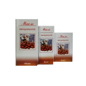 МАСЛО ЖИРНОЕ РАСТИТЕЛЬНОЕ НАТУРАЛЬНОЕ 100 мл, миндаль