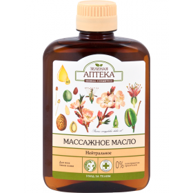 МАСЛО масажне «ЗЕЛЕНА АПТЕКА» 200мл нейтральне
