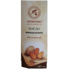 МАСЛО НАТУРАЛЬНОЕ РАСТИТЕЛЬНОЕ 50 мл, миндальное