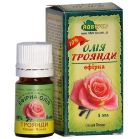 МАСЛО РАСТИТЕЛЬНОЕ ЭФИРНОЕ 10% 5 мл розы