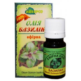 МАСЛО РАСТИТЕЛЬНОЕ ЭФИРНОЕ 10 мл, базилик