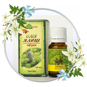 МАСЛО РАСТИТЕЛЬНОЕ ЭФИРНОЕ 10 мл, еловое