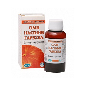 МАСЛО СЕМЯН ТЫКВЫ «ЦЕЛЕБНОЕ ПИТАНИЕ» 100 мл