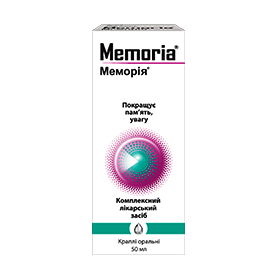 МЕМОРІЯ краплі оральні 50мл