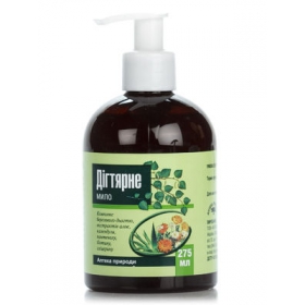 МИЛО рідке «ДІГТЯРНЕ» для очищення шкіри тіла «аптека природи» 275мл