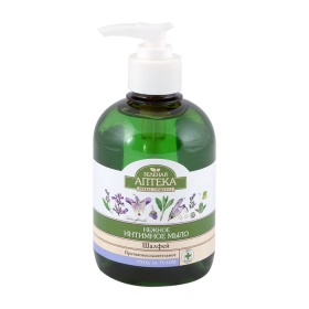 МЫЛО ИНТИМНОЕ «ЗЕЛЕНАЯ АПТЕКА» шалфей 370 мл, нежное