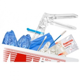 НАБОР ГИНЕКОЛОГИЧЕСКИЙ Vogt Medical ДЛЯ ОДНОРАЗОВОГО ИСПОЛЬЗОВАНИЯ 5M, с бахилами