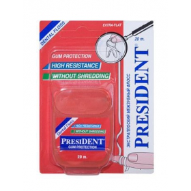 НИТЬ ДЛЯ ЧИСТКИ ЗУБОВ 50 м, экстра-плоская