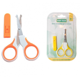 НОЖНИЦЫ ДЕТСКИЕ «BABY TEAM» 7102, с чехлом