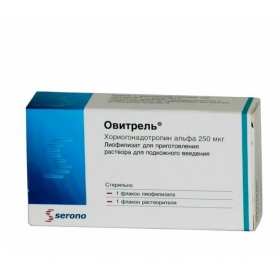 ОВИТРЕЛ раствор для инъекций 6500 МЕ шприц 0,5 мл №1