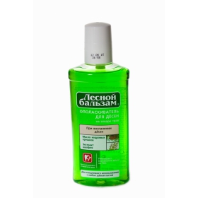 ОПОЛАСКИВАТЕЛЬ ДЛЯ ДЕСЕН «ЛЕСНОЙ БАЛЬЗАМ» эликсир фл. 250мл, шалфей, кедровые орешки