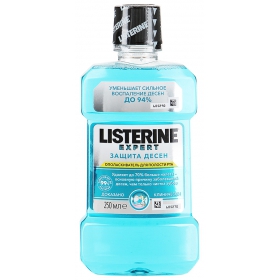 ОПОЛАСКИВАТЕЛЬ ДЛЯ РОТОВОЙ ПОЛОСТИ LISTERINE EXPERT «ЗАЩИТА ДЕСЕН» 250мл