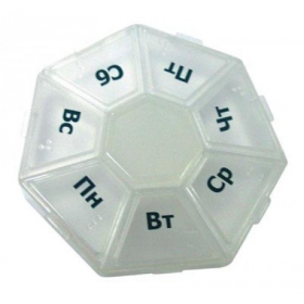 ОРГАНАЙЗЕР ПЛАСТИКОВЫЙ XLN-209J, 7 дн., ромашка