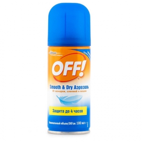 ОФФ OFF АЭРОЗОЛЬ ПРОТИВ КОМАРОВ 100 мл