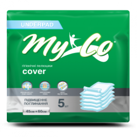 ПЕЛЕНКИ ГИГИЕНИЧЕСКИЕ MyCo Cover, 60 х 45 см №5