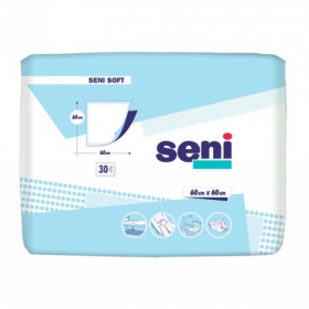 ПЕЛЕНКИ ГИГИЕНИЧЕСКИЕ SENI SOFT 60 см х 60 см №30