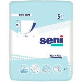 ПЕЛЕНКИ ГИГИЕНИЧЕСКИЕ SENI SOFT 60 см х 60 см №5
