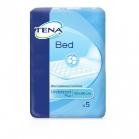 ПЕЛЕНКИ ДЛЯ МЛАДЕНЦЕВ TENA BED PLUS 60 см х 60 см №5