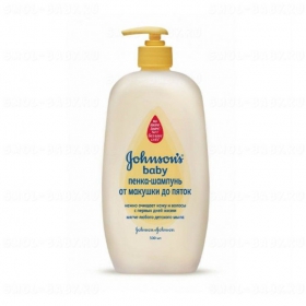 ПІНКА-ШАМПУНЬ JOHNSON BABY від МАКІВКИ до П'ЯТ 500мл