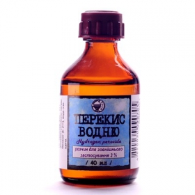 ПЕРЕКИСИ ВОДОРОДА р-р д/наруж. прим. 3 % фл. 40 мл